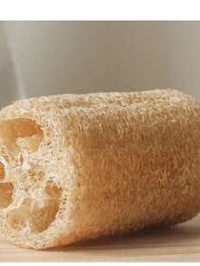 Natural Loofah Body Exfoliating Sponge, Organic Bath Brush, Suitable For Kitchen, Bathroom, Spa And Restaurant, Suitable For Sensitive Skin, Spa Essential, Kitchen Cleaning Sponge, Fragrance-Free, Bath Sponge And Bathroom Accessories - Quantity - View 11