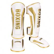 LASTSTAND Muay Thai Boxing Shin Guards For Adults And Students, Boxing Sanda Shin And Foot Protector, Combat Training Professional - Multicolor - View 16