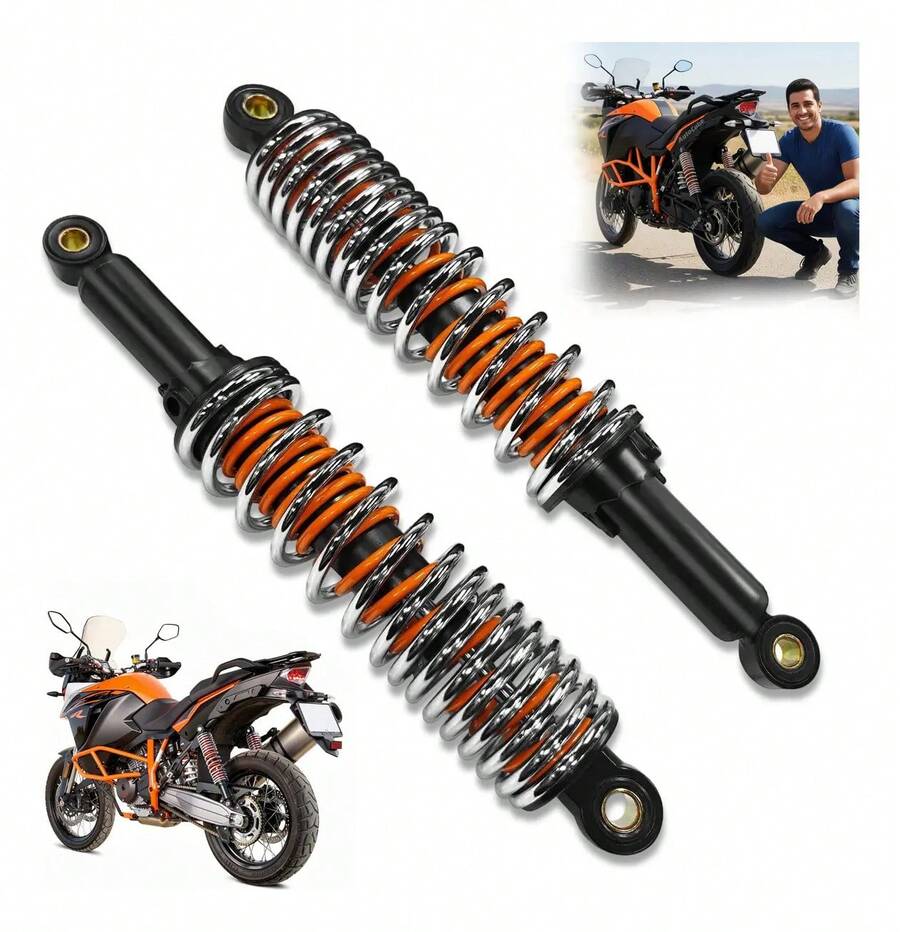 Bicycle Shock Absorbers - Black - View 1