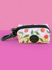 1pc Fashionable Dog Poop Bag Holder, Can Be Attached To Leash, Leash And Poop Bags Not Included - Multicolor - View 24