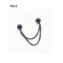 2pcs Adjustable Magnetic Pants Clips And Cuff Buttons - Durable Alloy Material, Detachable Hem Clips, Suitable For Pants And T-Shirts, No Damage Fixing Accessories, Belt Tightening Supplies Convenient And Practical Holiday Gift - Multicolor - View 19