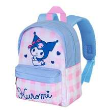 Hello Kitty Safta 甜美書包，22x27x9 厘米，兒童及青少年款，正面拉鍊口袋，頂部提手和加厚肩帶，返校季 - 選項 2 - 查看 4