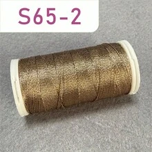 Sanbest Benang Renda Metalik Kelas Atas Terbaru 2026 100m 150D 3 Lapis 0,25mm untuk DIY Anting, Gelang, Kalung, Perhiasan, dan Kerajinan Rajut. Benang Renda Crochet Kuat, Benang Buatan Tangan Emas dan Perak. - 150D/3 - View 37