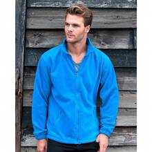 Result Mens Core Fashion Fit Outdoor Fleece Jacket - Electric Blue - View 3