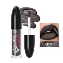 Ushas, Liquid Lip Gloss Matte Lipstick Misty Black Lip Honey Long Lasting Easy To Color Moisturizing Holiday Party Lipstick Valentine's Day Gifts - 彩色 - 查看 7