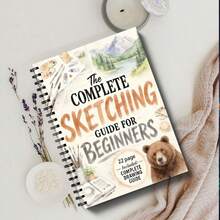 Comprehensive Sketching Guide For Beginners - 22-Page Complete Drawing Guide, Suitable For Beginners, Beautiful Illustrations And Instructions, Multiple Options Available (Pencils Not Included) - Single Piece - View 1