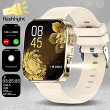 Reloj deportivo inteligente, adecuado para pantalla de reloj inteligente de alta definición, equipado con pantalla curva LED a color de alta definición, reproductor de música de pantalla táctil multilíngüe, función de teléfono, notificación de mensajes - Multicolor - Ver 14