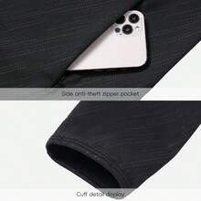 New Women's Slim Fit Fleece Jacket, Autumn/Winter Outdoor Sports Knit Top, Fashion - Black - View 8