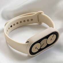1 Strap + 1 Silicone Protective Case Combo, High Aesthetic Watch Band, Elegant & Exquisite, Comfortable & Breathable Silicone Strap Design, Suitable For Xiaomi 10/9/8 Sizes, Quick Detachable Buckle Design, Supports NFC Version Sharing, High Cost-Performance, Couple Watch Band Accessories - Multicolor - View 10