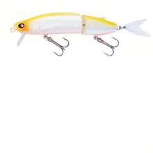 GOTURE 2 Segment Jointed Swimbaits, Fishing Lure Attractive Lightweight Bold Fake Floating Minnow For Bait Multicolor Slow Sinking For Freshwater Saltwater Angling. - Multicolor - View 13