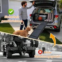 Foldable Dog Ramp For Cars, Portable Dog Ramp For Large Dogs With Non-Slip Surface, Suitable For SUVs And Trucks, Load Capacity Up To 110 Kg - 180cm - 查看 3