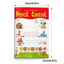 Pre-Handwriting Practice: Build Writing Readiness And Fine Motor Skills, Pencil Control, Lines, Curves Practice For Kids Back To School - Pencil Control Book - View 5