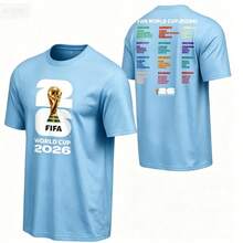 FIFA World Cup 2026 ™     World Cup Bracket Tee - Unisex - 藍色 - 查看 1