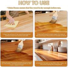 18OZ Tung Oil Wood Food , Tung Oil Wood Outdoor,  Wood Sealer, Waterproof Sealer Wood, Wood Sealer Indoor, Tung Oil Wood Oil Outdoor Furniture - C - View 8