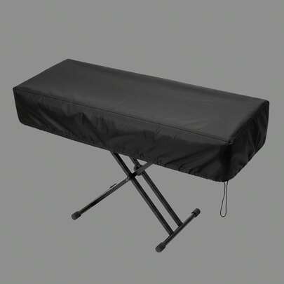 CashBeat 88 Key Piano Keyboard Dust Cover Waterproof Stretchy | Elastic Cord Lock Closure, Waterproof Stretchy Fabric, Fits 88-Key Digital Piano Keyboard, Dust Protector, Black