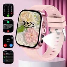 Reloj deportivo inteligente, adecuado para pantalla de reloj inteligente de alta definición, equipado con pantalla curva LED a color de alta definición, reproductor de música de pantalla táctil multilíngüe, función de teléfono, notificación de mensajes - Multicolor - Ver 12
