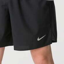 Nike Dri-FIT 速乾男款跑步訓練短褲 梭織運動百慕達短褲 - 黑色 - 查看 2