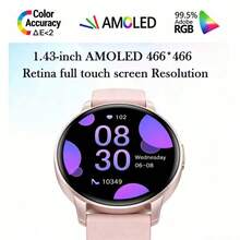 IP67 Waterproof Men's/Women's Smartwatch, Equipped With 210mAh Large Capacity Battery; High-Definition Full Touch Screen; Wireless Calling; Message Notification; Weather Forecast; Watch Face Wallpaper; Colorful Strap; Fashion Style; Best Gift Choice, Suitable As Gift For Friends, Holiday Gift - View 6