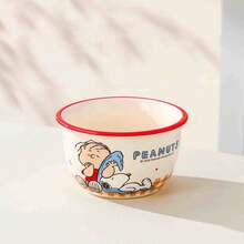 Snoopy Abebe 情侣高品质杯子套装，适合家庭和办公室使用，反向出水口，牛奶陶瓷杯 - 彩色 - 查看 10