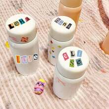 8/4/1pc Vintage Magazine Letter Stickers, Ransom Letter Scrapbook Sticker Set, Decorative Planner Letter Stickers, Suitable For Scrapbooking, Junk Journal, DIY Crafts, Laptop, Water Bottle And Planner Decoration, Back To School, New Year, Graduation Gift - Multicolor - View 8
