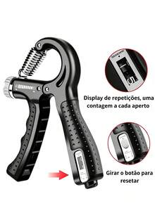 2件裝可調節重型握力器 手部肌肉訓練器 5-60kg阻力 適合前臂訓練 - 顏色隨機 - 查看 5