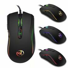 A869 HXSJ RGB Gaming Mouse, Wired Gaming Mouse With 4-Level Adjustable DPI Up To 3200dpi - View 7
