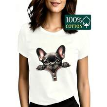 Women T-Shirts - 白色 - 查看 1