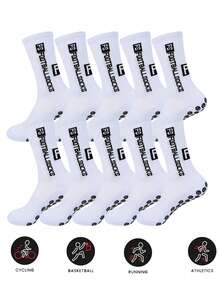 1/3/4/6/10/12 Pairs Men's FS Sports Socks - Multicolor - View 6