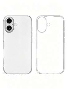 3pcs Ultra-Thin Transparent High-Definition Phone Case, Compatible With Apple 17 Air 17Pro 17 Pro Max 16 15 14 13 12 11 Pro Max Plus, Crystal Clear Hard Shockproof Shell - 3-piece Pack - View 10