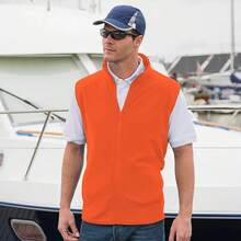 Result Core Mens Micro Fleece Gilet - Orange - View 2