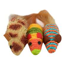 Fancy Pets Juguete Set Surtido Catch para Gato 12 Piezas Tamaño Chico Diferentes Materiales y Diseños Interactivos - Ver 5