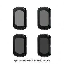 [Compatible With DJI Pocket 3/4 Gimbal Camera Filters]Magnetic Filters, Coated Glass, Compatible With DJI Pocket 3/4 Magnetic Glass UV Protection Lens, CPL Polarizing Filter, 1/4 Black Mist Filter, ND8/16/32/64 Neutral Density Filter, ND8/16PL Polarizing Neutral Density Filter, ND2-32, ND64-512 Adjustable Neutral Density Filter. Multiple Set Combinations. Travel Portrait Vlog Shooting Lens Accessories. - View 6