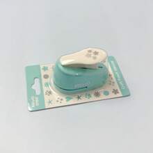 1件星形壓花器 紙張/相片文具打孔器 2種不同尺寸手動星形打孔器 - 藍色 - 查看 11