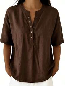 Women Blouses & Shirts - Black - View 5