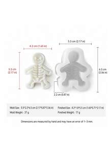 12 Cute Christmas Silicone Molds - DIY Handicrafts, Suitable For Soap, Candles And Resin - Holiday Home Decor Casting Tools - Christmas Molds - View 8