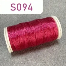Sanbest Benang Renda Metalik Kelas Atas Terbaru 2026 100m 150D 3 Lapis 0,25mm untuk DIY Anting, Gelang, Kalung, Perhiasan, dan Kerajinan Rajut. Benang Renda Crochet Kuat, Benang Buatan Tangan Emas dan Perak. - 150D/3 - View 16
