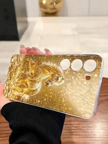 1件時尚奢華金馬手機殼 透明軟殼保護套 適用於 Galaxy A04e/12/A13/A14/A34/A50/A52/A53/A54/S21/S22/S23/S24/S25/S25Ultra - 無色 - 查看 3