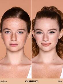 SHEGLAM [2Pcs] Complexion Pro Matte 粉底液和遮瑕膏套組 品牌美妝化妝品 適合女士與女孩 - Chantilly - 查看 3