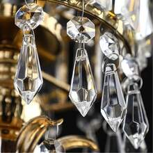 50PCS Clear Icicle Hanging Pendants, Faceted DIY Suncatcher Parts For Window Decor, Crafts, Ornaments & Jewelry Making - 50pcs 38mm Pointed Beads - View 5