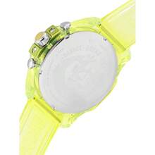 Diesel DZ4532 Bright Yellow Oversized Jelly Watch Multi Chrono Date 5ATM Waterproof Unisex Summer Accessory - one-size - View 9