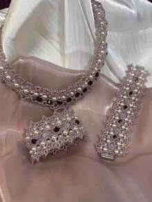 Sanbest Benang Renda Metalik Kelas Atas Terbaru 2026 100m 150D 3 Lapis 0,25mm untuk DIY Anting, Gelang, Kalung, Perhiasan, dan Kerajinan Rajut. Benang Renda Crochet Kuat, Benang Buatan Tangan Emas dan Perak. - 150D/3 - View 11