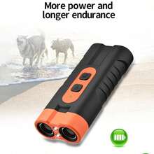 Rechargeable LED Ultrasonic Bark Deterrent, Ultrasonic Dog Repeller, One-Button Handheld Dog Repeller, Portable Dog Training Aid, Indoor And Outdoor Behavior Correction, Dog Trainer, Ultrasonic Bark Deterrent, Handheld Dog Repeller And Trainer, Dual-Light Bark Deterrent Tool, Harmless Pet Trainer - Multicolor - View 10