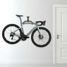 Wall Mount Bicycle Holder, Adjustable Steel Bicycle Storage Rack For Garages - Black - View 4