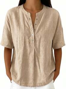 Women Blouses & Shirts - Black - View 7