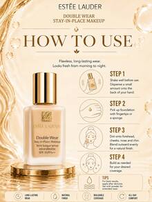 Estée Lauder 雅詩蘭黛粉底液 1W1 5/7/15ml，高遮瑕，有效遮蓋毛孔與細紋，長效持妝，不暈染不脫妝，易上妝，適合乾性肌膚 - 雅詩蘭黛DW1w1粉底液 - 查看 11