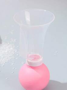 1pc Silicone Breast Pump, No Electricity Required, Suitable For Flat And Inverted Nipples, Adjustable Suction, Breastfeeding Aid Tool - A - View 3