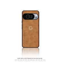 Minimalist Premium Phone Case Compatible With Pixel 6 6a 6 Pro 7 7a 7 Pro 8 8a 8 Pro 9 9a 9 Pro XL 10 10a 10 Pro XL 11 11 Pro XL - Brown - View 1