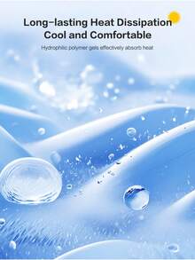 Cofoe Cooling Gel Sheets (10 Pcs), Bantalan Pendingin Fisik Tahan Lama, Patch Gel Polimer Tidak Iritasi untuk Perlengkapan Perjalanan Musim Panas - Ukuran 11cm x 4cm - View 6