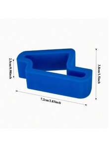 2pcs Door And Window Stoppers | Durable Anti-Collision Buffer Strips And Track Lock Set, For Balcony Partition, Ventilation And Privacy Protection | Easy To Install, Suitable For Patio Doors, Bedroom Essentials | Home Gift - Door and Window Wedges - View 7