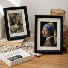 3pcs Multifunctional Solid Wood Photo Frames, Tabletop Display & Wall Hanging Dual Use, Art Photo Display Frame, Home Decor Atmosphere Photo Frame - Wooden Photo Frame (2-in-1) - View 4